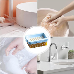 Eco-Friendly Soap Mesh Holder and Container