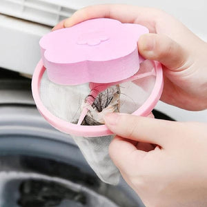 Washing Machine Floating Lint Mesh Bag