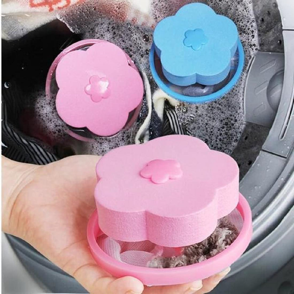 Washing Machine Floating Lint Mesh Bag