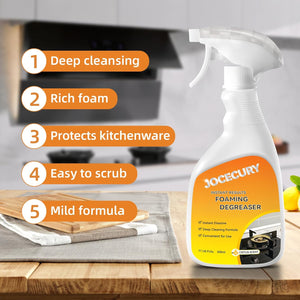 Multipurpose Heavy Oil & Grease stain removing spray cleaner for kitchens (Pack of 2)