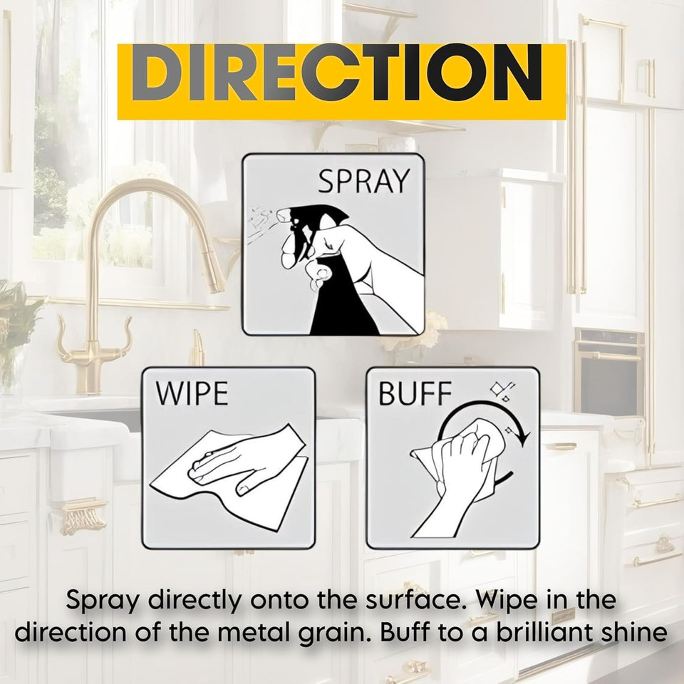 Multipurpose Heavy Oil & Grease stain removing spray cleaner for kitchens (Pack of 2)
