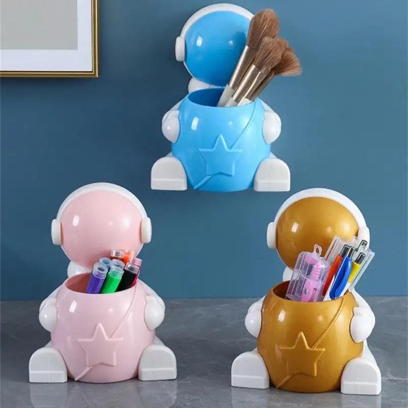 Astronaut Wall Shelf & Desktop Organizer for Sundries & Cosmetics