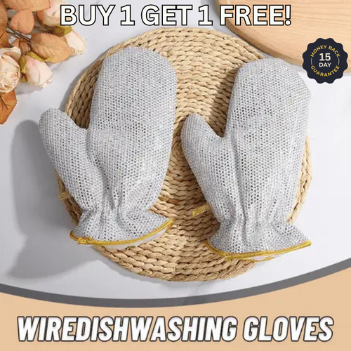 Wire Dishwashing Gloves (Pack of 2)