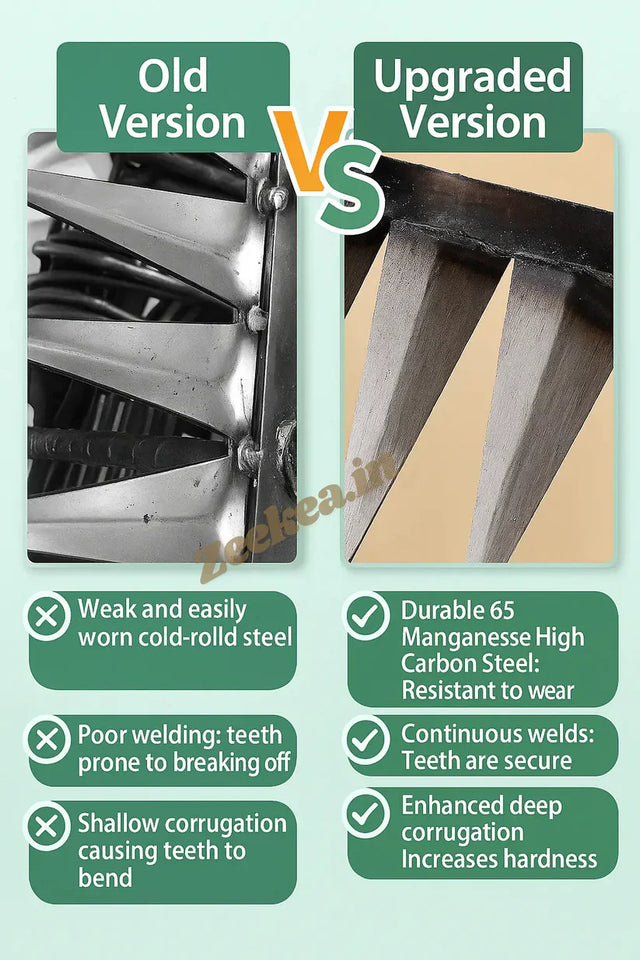 5 Teeth Carbon Steel Garden Weeding