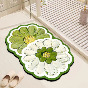 Anti-Skid Super Absorbent Blossom Mat