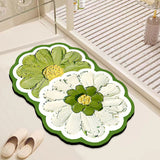 Anti-Skid Super Absorbent Blossom Mat