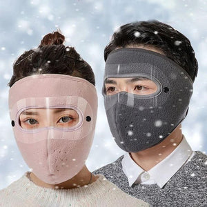 Windproof Full Face Mask With Removable Eye Protection Screen (Assorted Colors)