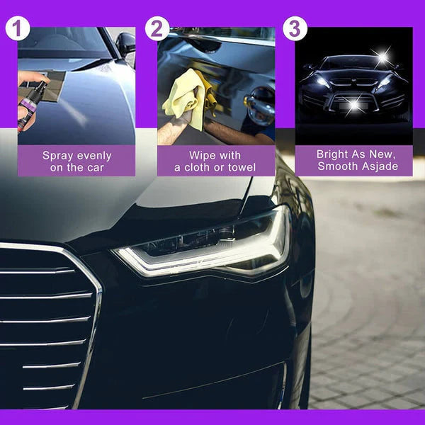 Nano Plastic Restoring Agent for Cars and Bikes (BUY 1 GET 5 ITEMS FREE)