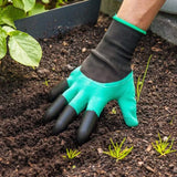 garden gloves with claws