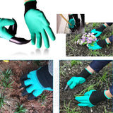 garden gloves with claws