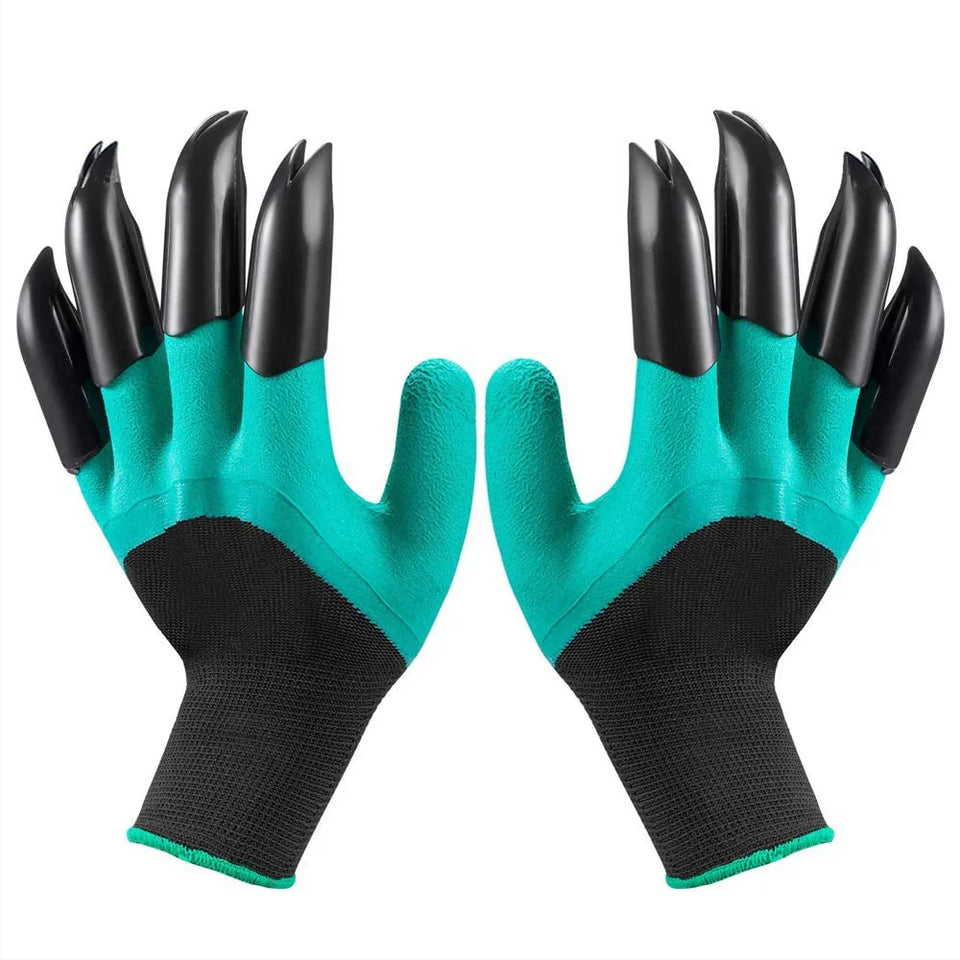 garden gloves with claws