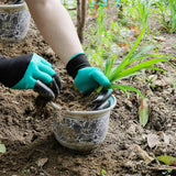 garden gloves with claws